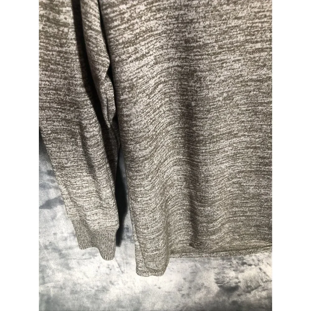 Gap Womans Top Gray Knit Long Sleeve Sweater By Loft Small - Picture 3 of 7